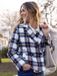 IVY Beau Hanneke blazer D.blauw