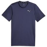 PUMA TRAIN FAV BLASTER TEE Heren Sportshirt - Donkerblauw - Maat L