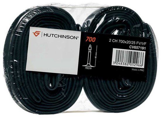 Hutchinson Schrader Binnenband 2 Eenheden Zwart 700C / 37-50