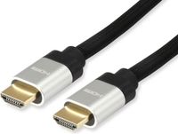Equip HDMI Cable 119380 Black 1 m