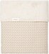 Koeka Oslo Wiegdeken Wafel/Teddy - Sand/Pebble - 75x100 cm