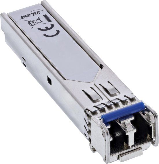 InLine SFP-module LWL LX 1310nm singlemode met LC-voetjes, 20km, 1,25Gb/s