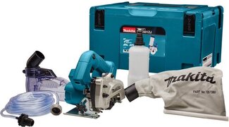 Makita DCC501ZJ LXT 18V Li-ion Accu Diamantsnijder body in Mbox - nat en droog - 125 mm