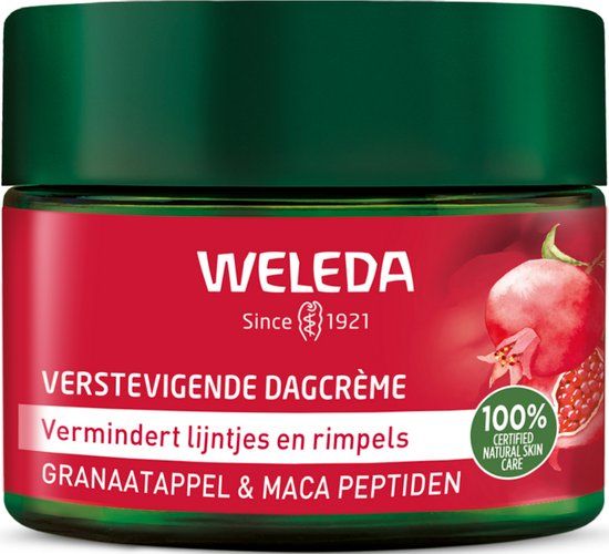 WELEDA Granaatappel & Maca Verstevigende Dagcrème 40 ml - Anti-Rimpel - Vegan