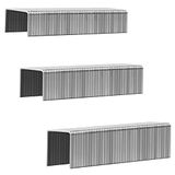 SITLDY Heavy Duty T50 roestvrijstalen nietjes 1000-Count 3 maten voor nietpistool, inclusief: 5/16", 3/8", 1/2" assortiment, combokit (1000)
