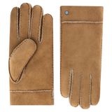 Roeckl Vingerhandschoenen 'CLASSIC SILK LAMB' lichtbruin
