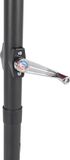 vidaXL Parasol met LED's en stalen paal 268x268x226 cm bruin