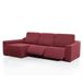 FAVERTI Overtrek voor chaise longue, lang hoekdeel links (voorkant), 2 poten, model Novele, fuchsia