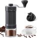 Azomor® Moulin à café manuel portable Noir
