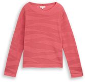 Tom Tailor - Dames pull - Maat XXL - Vrouwen - Rood - katoen