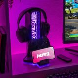 Paladone Fortnite 3-in-1 Headphone Stand met RGB Licht & USB-C Oplaadpoorten