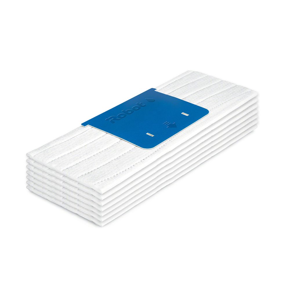 iRobot Braava jet m6 Wet Mopping Pads - 7 Pack - White