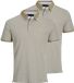Jack & Jones Poloshirt für Herren 2er-Pack Paulos - Slim Fit
