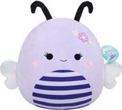 Squishmallows - Peluche grande (Sœur - Abeille lavande avec fleur) - Peluche 40cm
