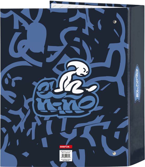 Ringmap El Niño Bahia Blauw A4