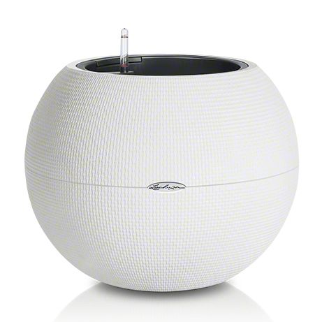 LECHUZA PURO COLOR 50 Plantenpot - Wit - All-in-One Set