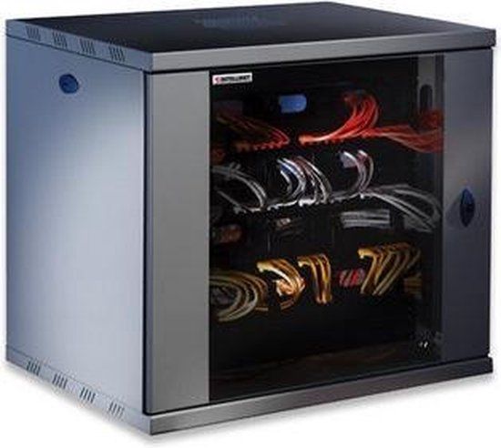 Intellinet 711869 Wandrek 12U Zwart