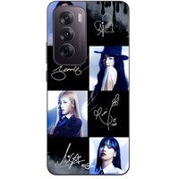 Blackpink Coque Pour Oppo Reno 12 pro 5G Blackpink signature photo Maniacase