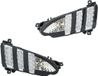 HELLA set de feux de jour gauche droite LED PY21W adaptable pour PEUGEOT 508