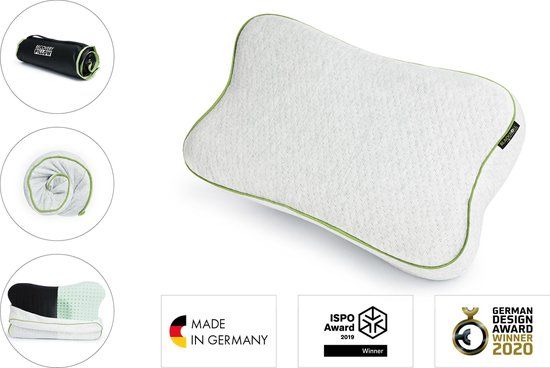 BLACKROLL Recovery Pillow - Ergonomisch Hoofdkussen - Wit