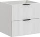Moderne badkamerkast van 60 cm breed met 2 lades, badkamermeubel
