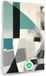 Merkloos / Sans marque Abstract Art Wall Decoration - Minimalist Poster - 80x120cm - Black, White, Grey, Teal