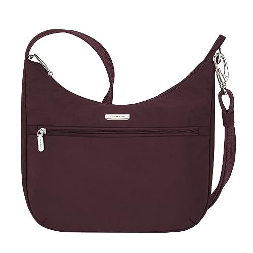 Travelon Travelon Unisex Essentials Rugzak, Donker Bordeaux, 8W x 12H x 4.5D, Kleine rugzak