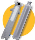 Bouillotte Pasper Extra Lange Kruik 75 cm met Hoes - 3.5 Liter Warmwaterkruik - Koala