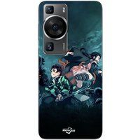 Maniacase Beschermhoes Huawei P60 TANJIRO NEZUKO DEMON SLAYER