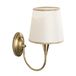 Wandlamp, metaal, antiquarium, 16 x 28 x 31, sokkel en 27 max. 40 W