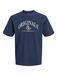 JACK & JONES Shirt donkerblauw / wit