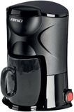 AMiO Koffiezetapparaat Auto Koffiezetter met Mok (24v/250w) Zwart met Autostekker Sigarettenaanstekerplug
