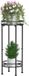 Merkloos Plantentafel - Plantstand - bloemstand 28.7 x 28.7 x 70.4 cm Bronze Fer