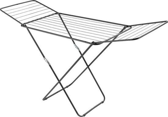 Tomado Metaltex Vulcano Droogrek - 18 meter drooglengte - Zwart