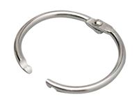 Liderpapel Scharnierringen vernikkeld N.5 diameter 51 mm doos met 10 ringen