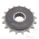 JTSPROCKETS JTF1904.17RB Pignon 17Z PAS 525 Caoutchouté Diamètre intérieur 25/28