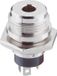 Lumberg 1502 04 Jackplug 3,5 mm Bus, montage vertical Nombre de pôles: 3 Stéréo Argent 1 pièce(s)