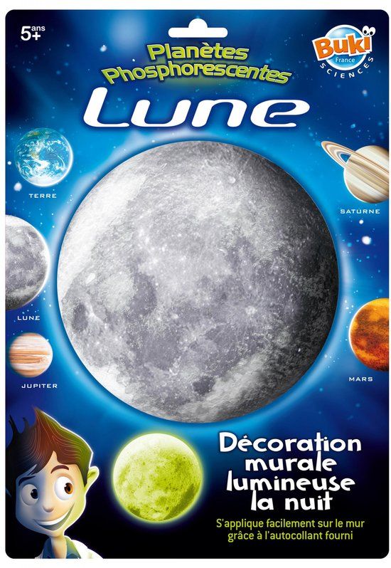 Buki Lune - Moon etiket Cirkel Meerkleurig