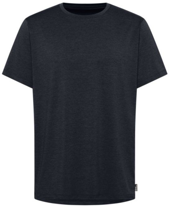 Jack Wolfskin Travel T-shirt Heren Blauw Maat M
