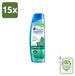 Head & Shoulders 15 x Pure Intense Anti-roos shampoo met pepermunt, 250 ml