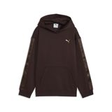 PUMA Essentials Tape relaxte hoodie voor jongeren 140, Chocolate Fondue Brown