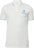 s.Oliver Polo van piqué met borduursel en Ford®-artwork - Heren - XXL - Wit