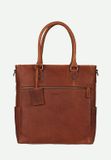 Burkely Antique Avery Shopper Aktetas Dames Leer Cognac - Bruin