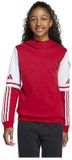 Adidas Squadra 25 Hoodie Rood 15-16 Years Kinderen