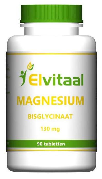 Elvitaal Magnesium Bisglycinaat 130mg Tabletten - 8718421582365