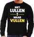 Bellatio Decorations Shoppartners Bv Niet lullen maar Vullen tekst sweater zwart heren M