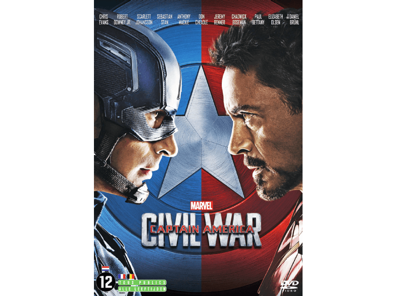 KOLMIO MEDIA Captain America - Civil War dvd