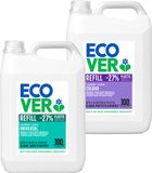 Ecover Vloeibaar Wasmiddel Universal & Kleur - Bundel 10 L