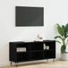 Maison Exclusive - Meuble TV, 103,5 x 30 x 50 cm, noir, aspect chêne