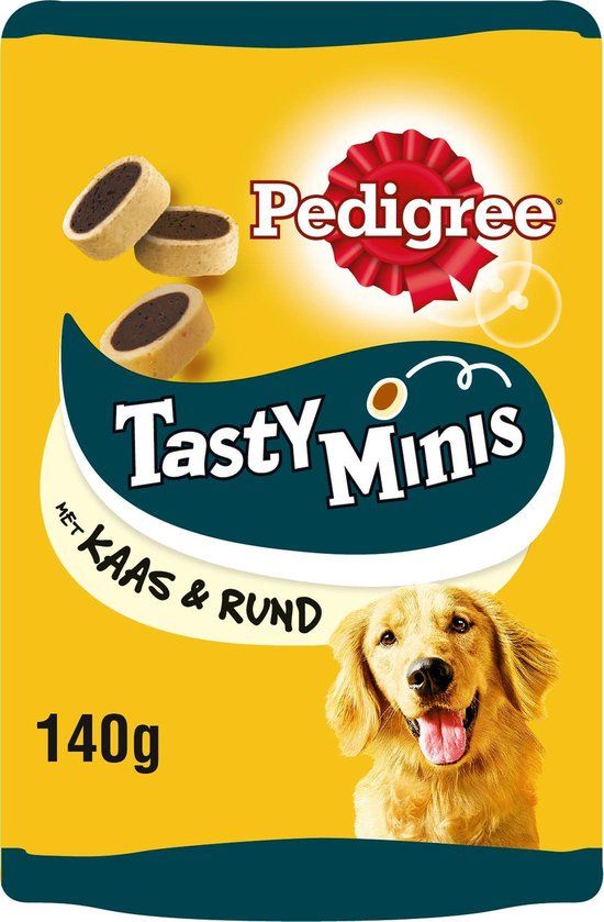 Pedigree Tasty Minis Cheesy Bites - Hondensnacks - 140 gr